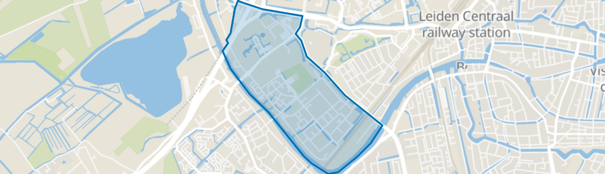 Hoge Mors, Leiden map