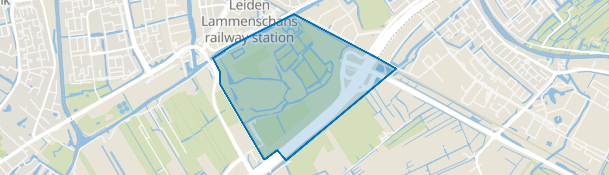 Klein Cronestein, Leiden map