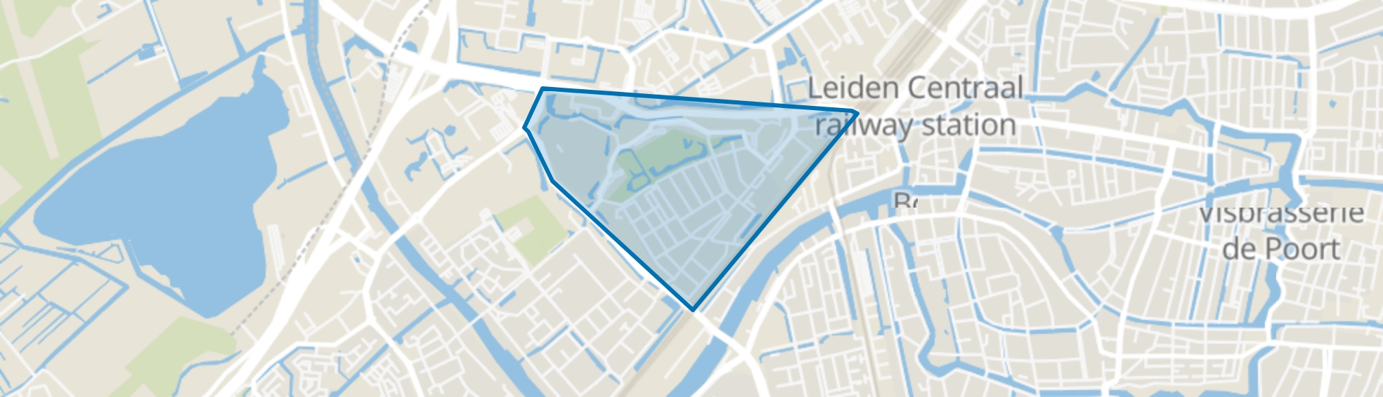 Lage Mors, Leiden map