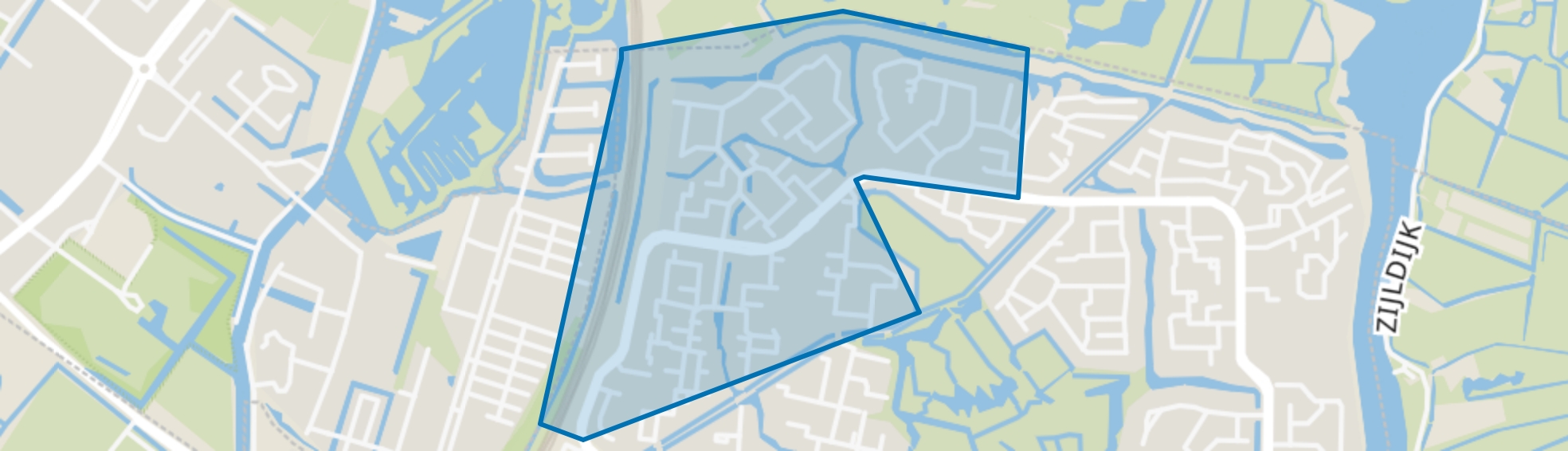 Leedewijk-Noord, Leiden map