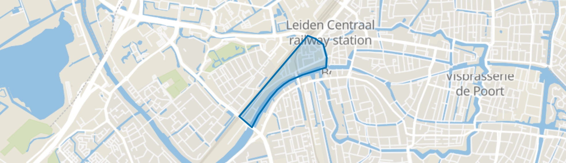 Transvaalbuurt, Leiden map