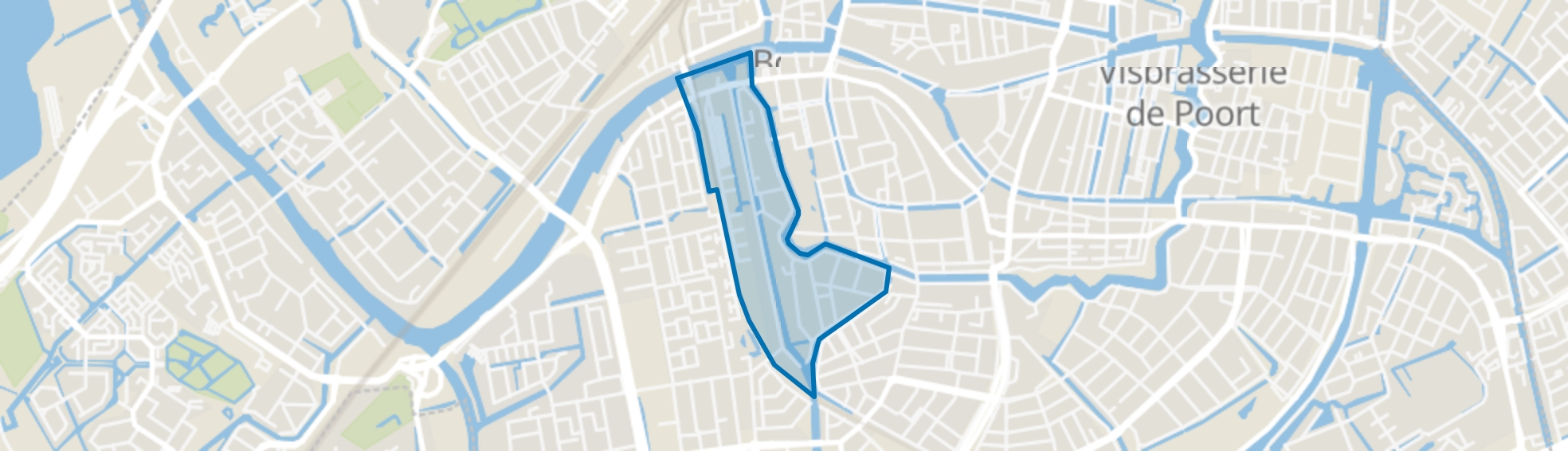 Vreewijk, Leiden map