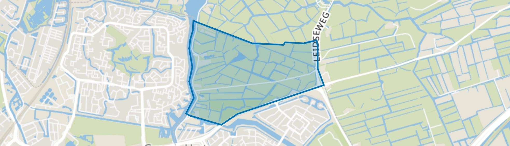 Boterhuispolder, Leiderdorp map