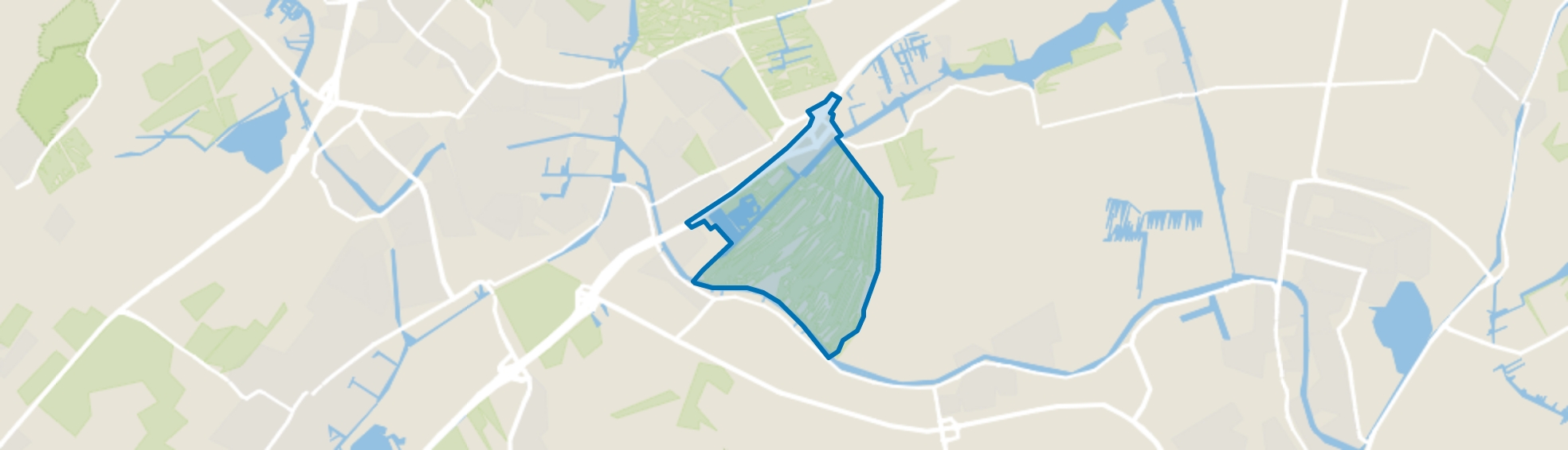 Buitengebied, Leiderdorp map