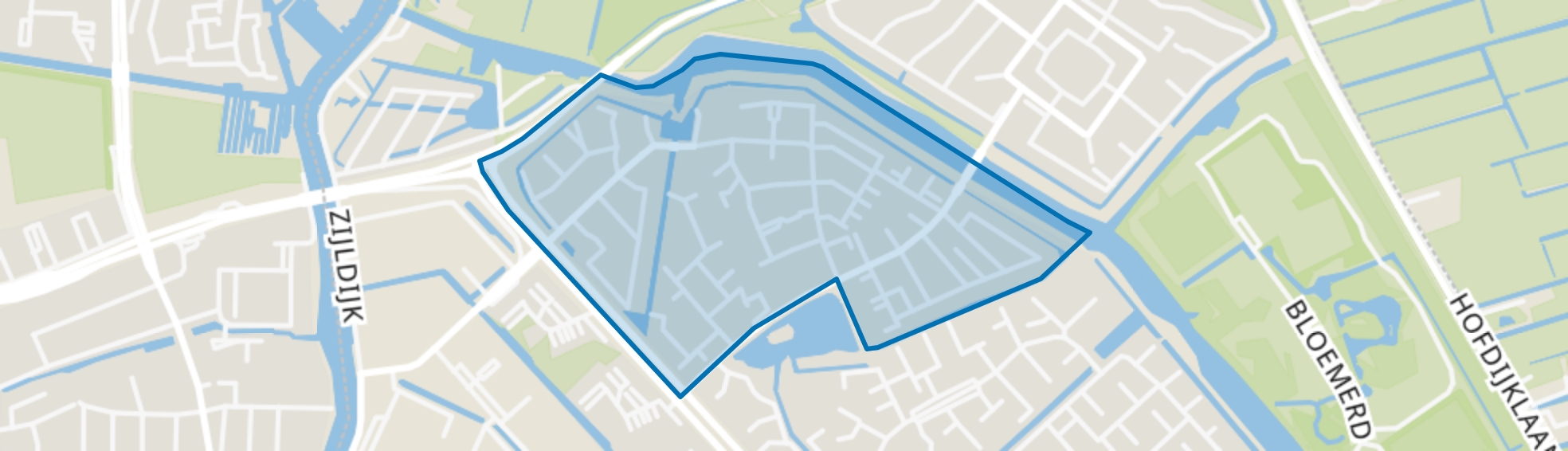 Buitenhof-Midden-West, Leiderdorp map