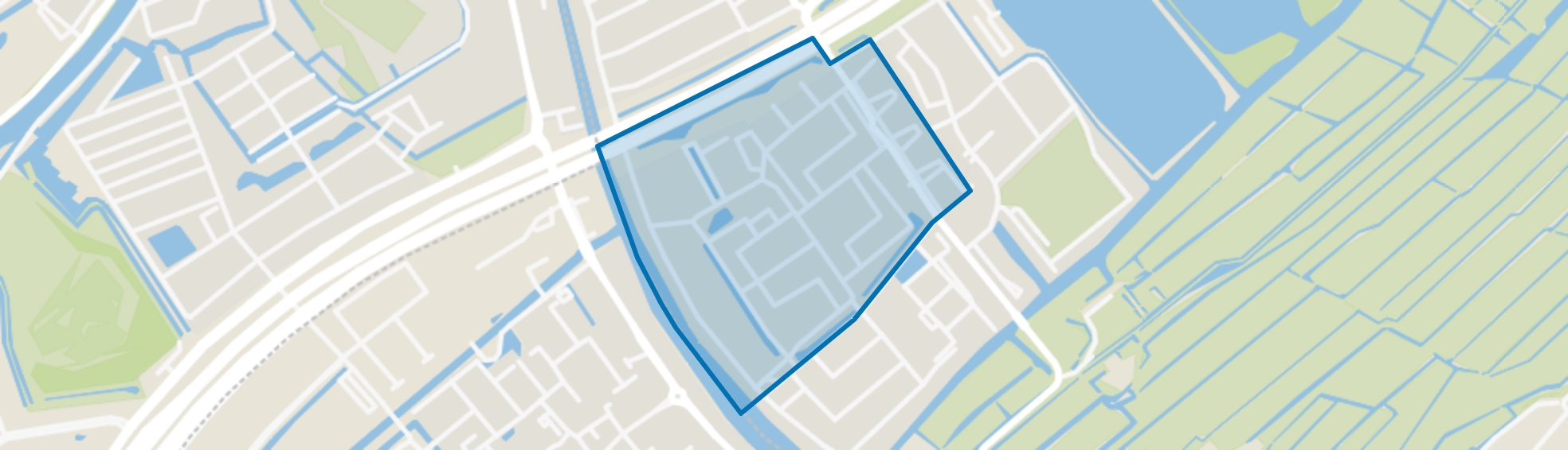 Oranjewijk, Leiderdorp map