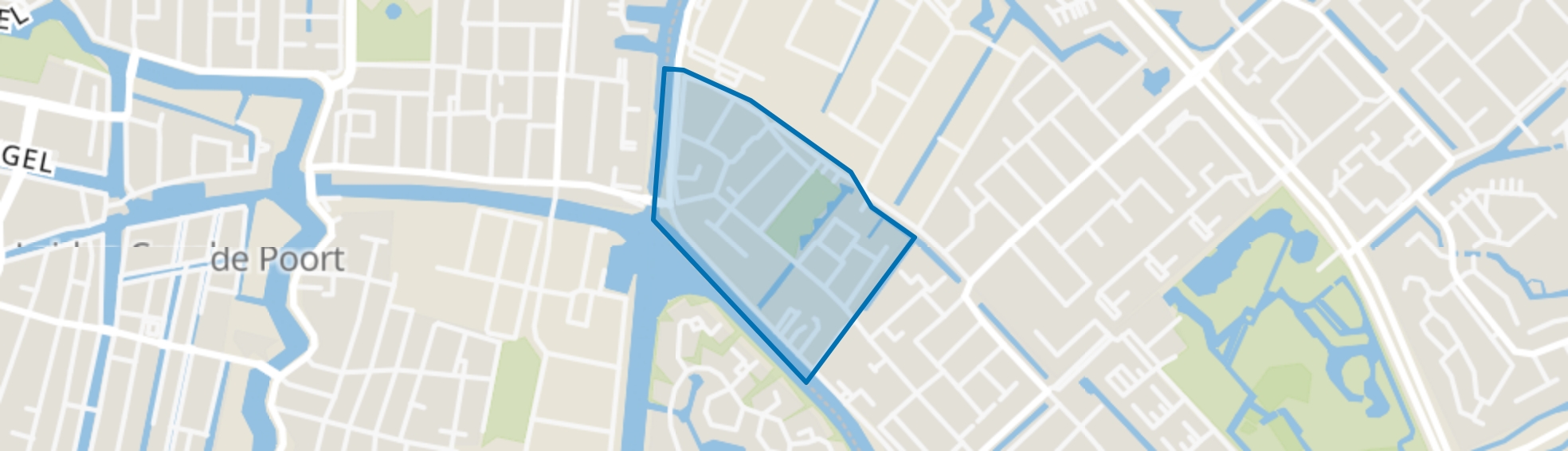 Zijlkwartier, Leiderdorp map