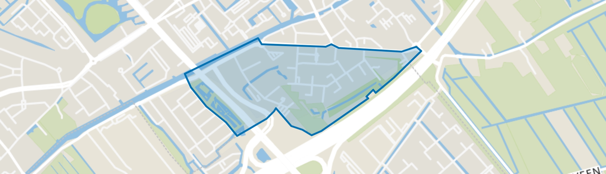 Leidschendam - Zuid De Oude Bleijck, Leidschendam map