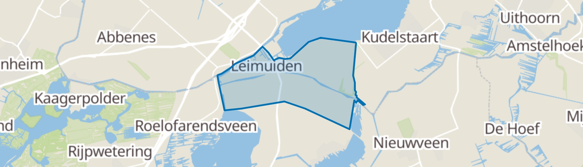 Leimuiden map