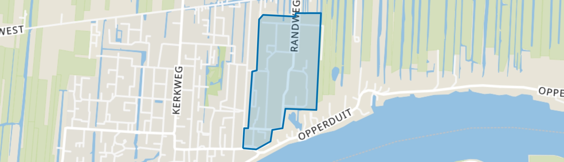 Industrieterrein, Lekkerkerk map