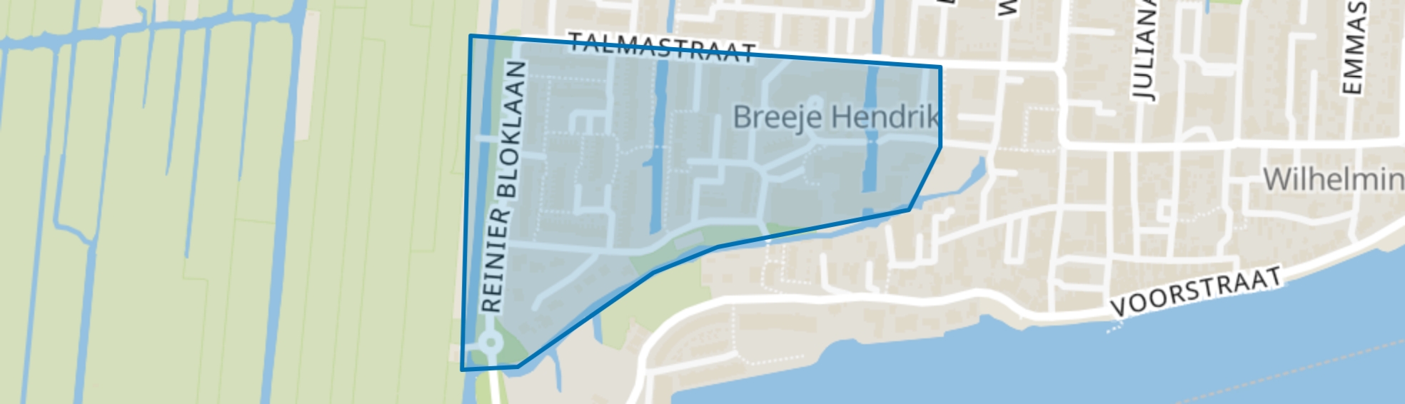 Molenwerf en omstreken, Lekkerkerk map