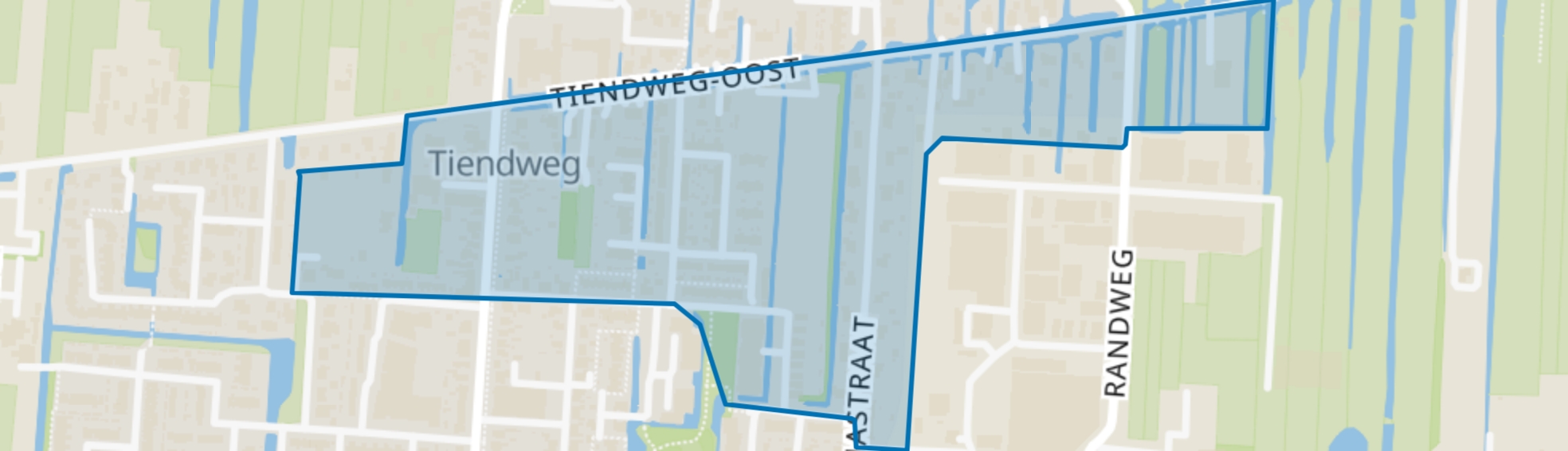 Prinsessenbuurt, Lekkerkerk map