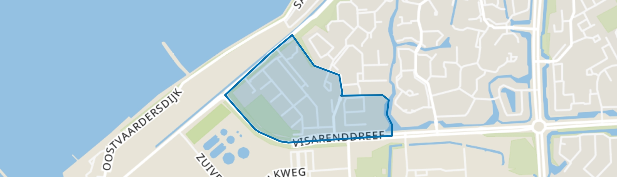 Galjoen Zuid, Lelystad map