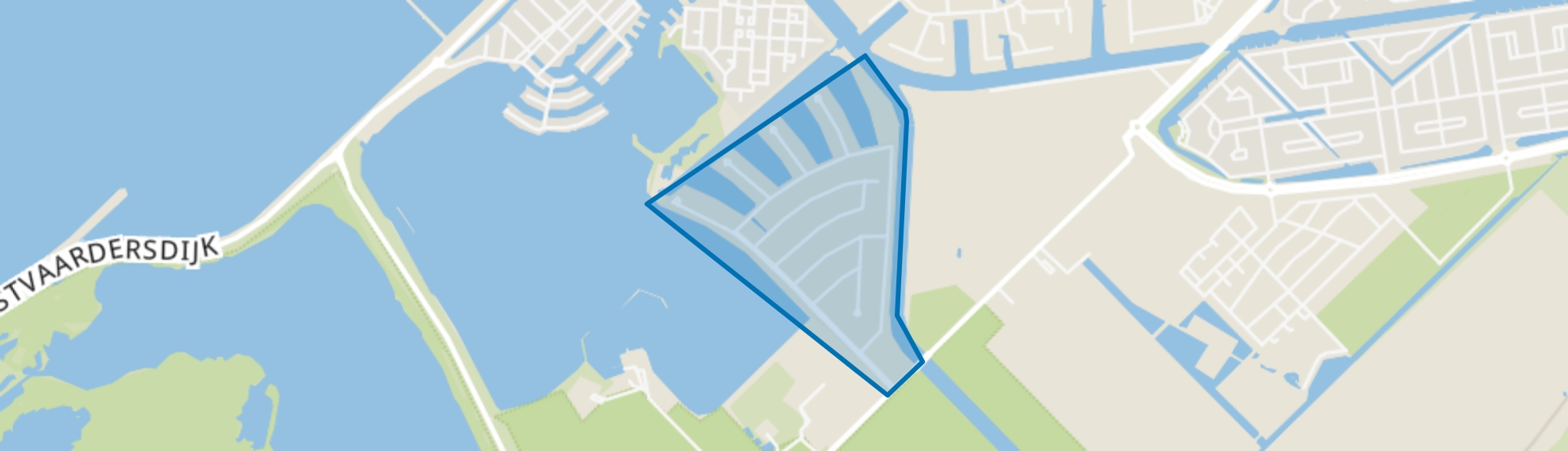 Hollandse Hout (Villapark), Lelystad map