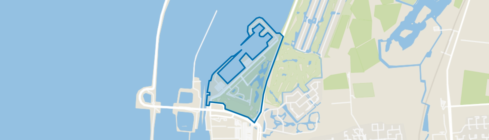 Houtribhoogte Noord, Lelystad map