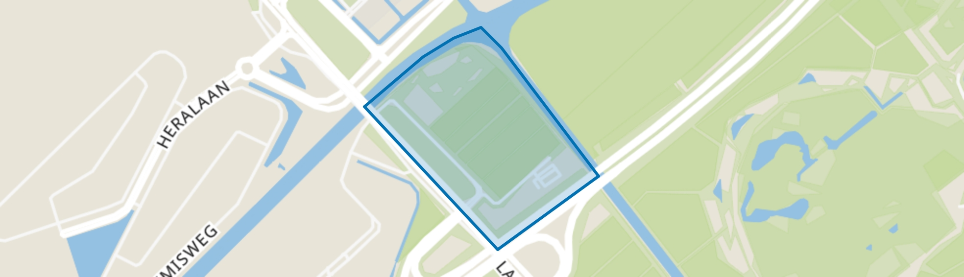 Larserplein, Lelystad map