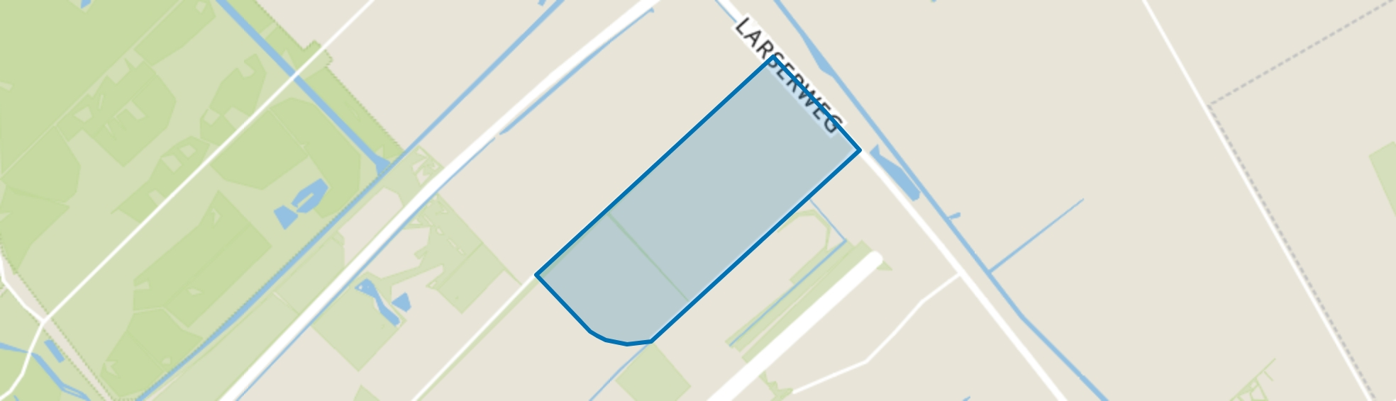 Larservaartbos, Lelystad map