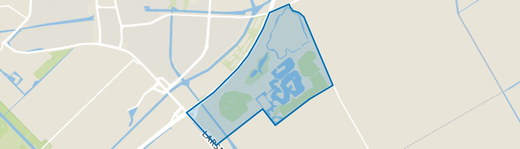 Natuurpark Lelystad, Lelystad map