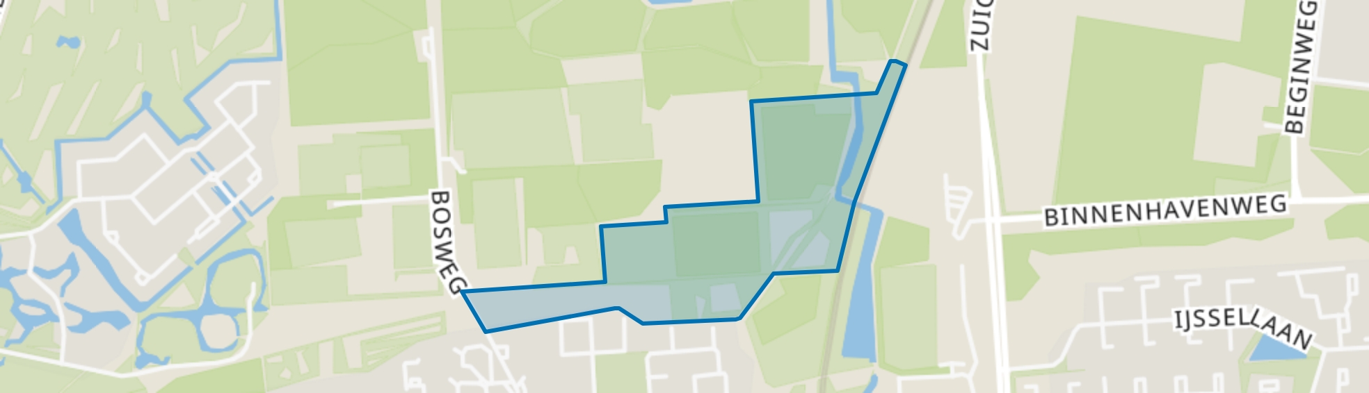 Noordzoom Oost, Lelystad map