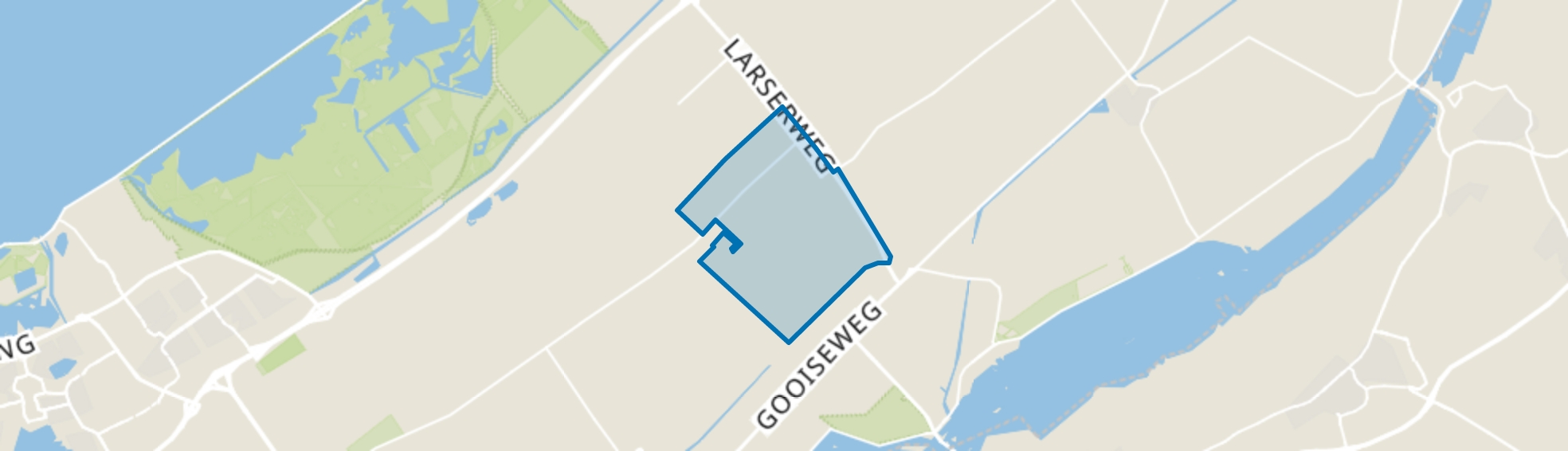 Vogelweg, Meeuwenweg, Pijlstaartweg, Lelystad map