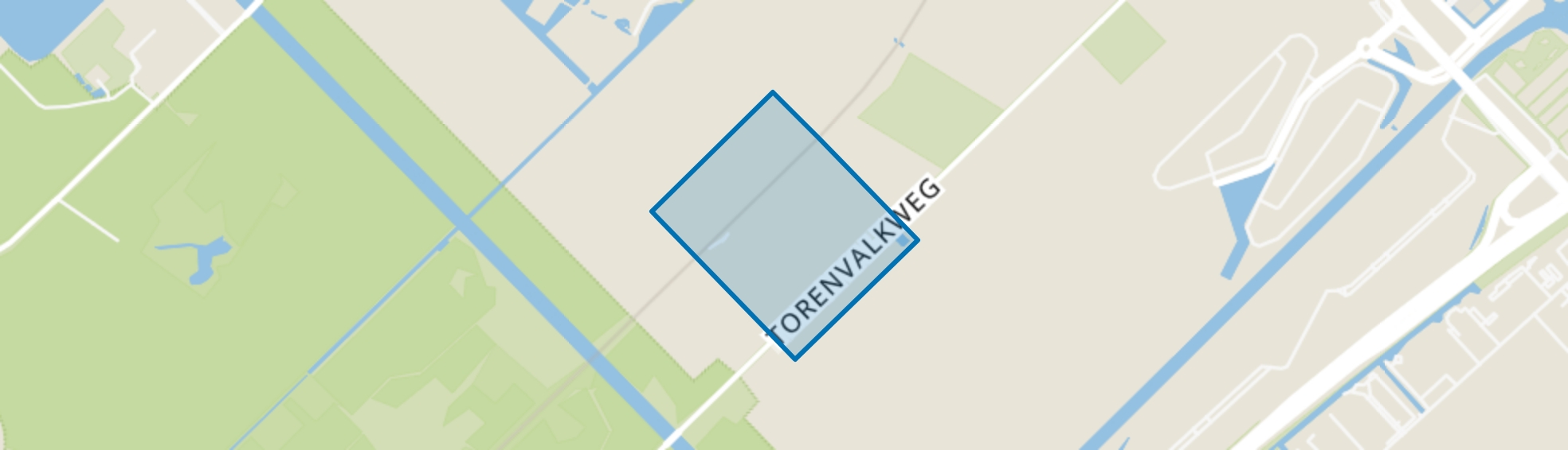 Warande Midden, Lelystad map