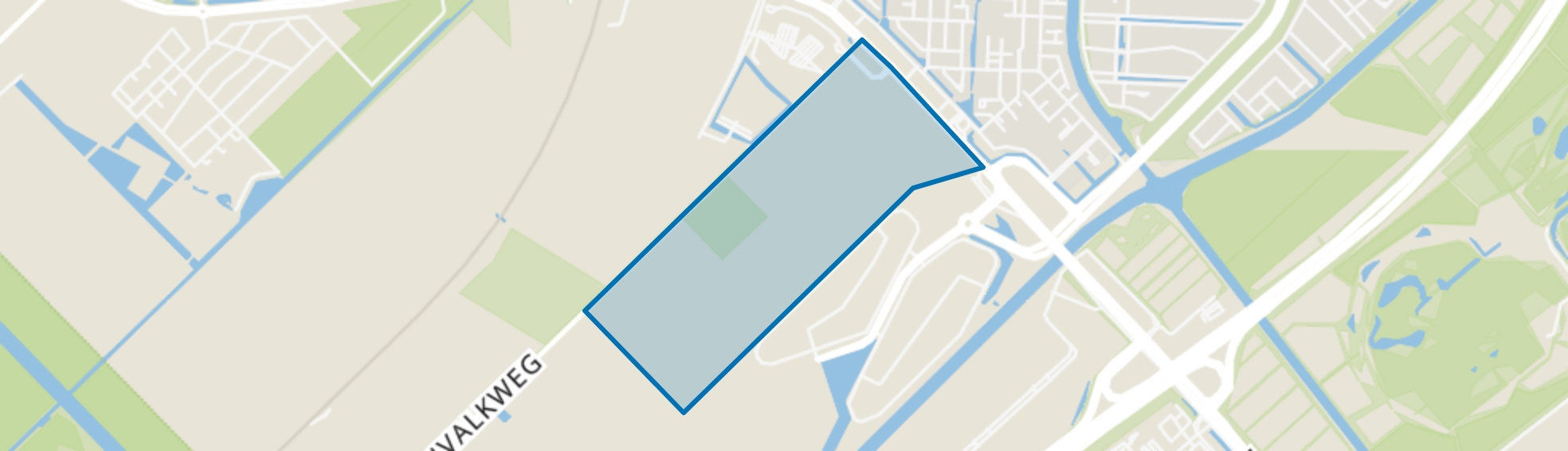 Warande Oost, Lelystad map