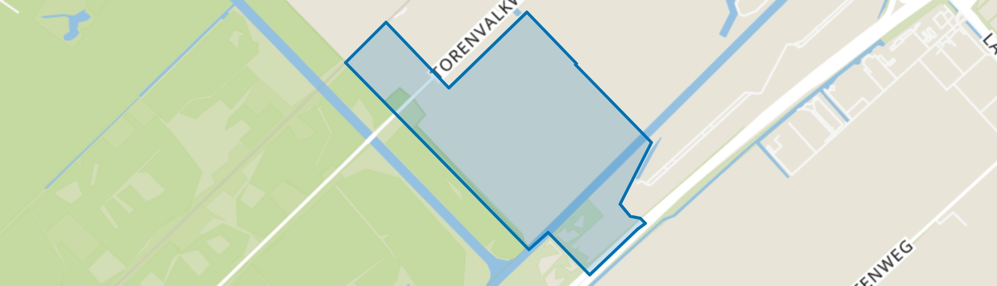 Warande Zuid, Lelystad map