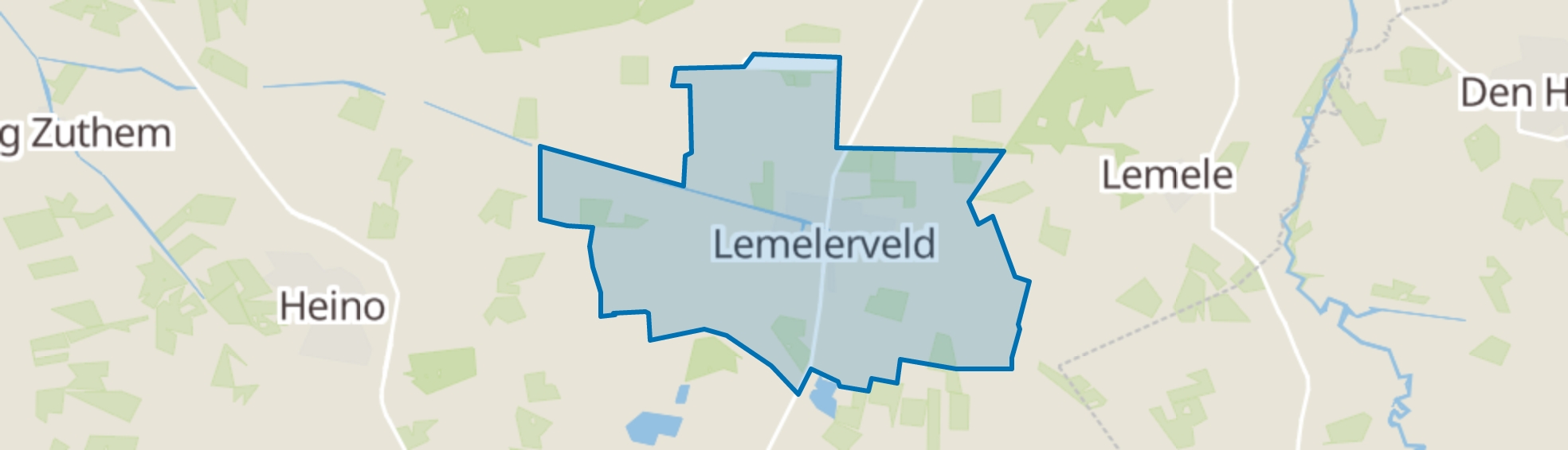 Lemelerveld map