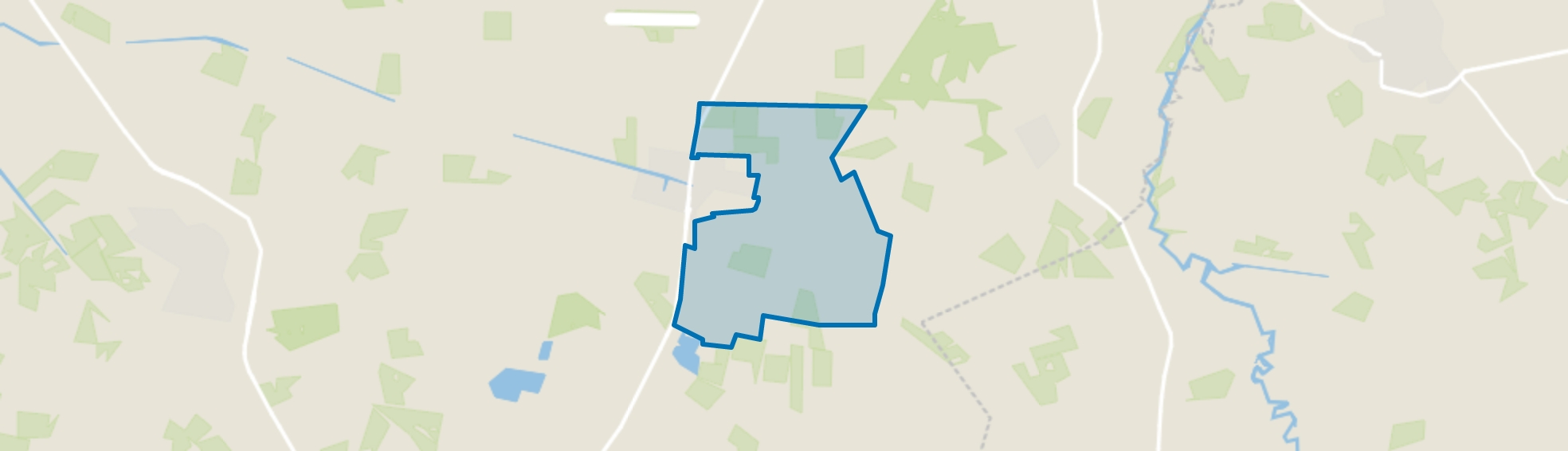 Verspreide huizen Lemelerveld oost, Lemelerveld map