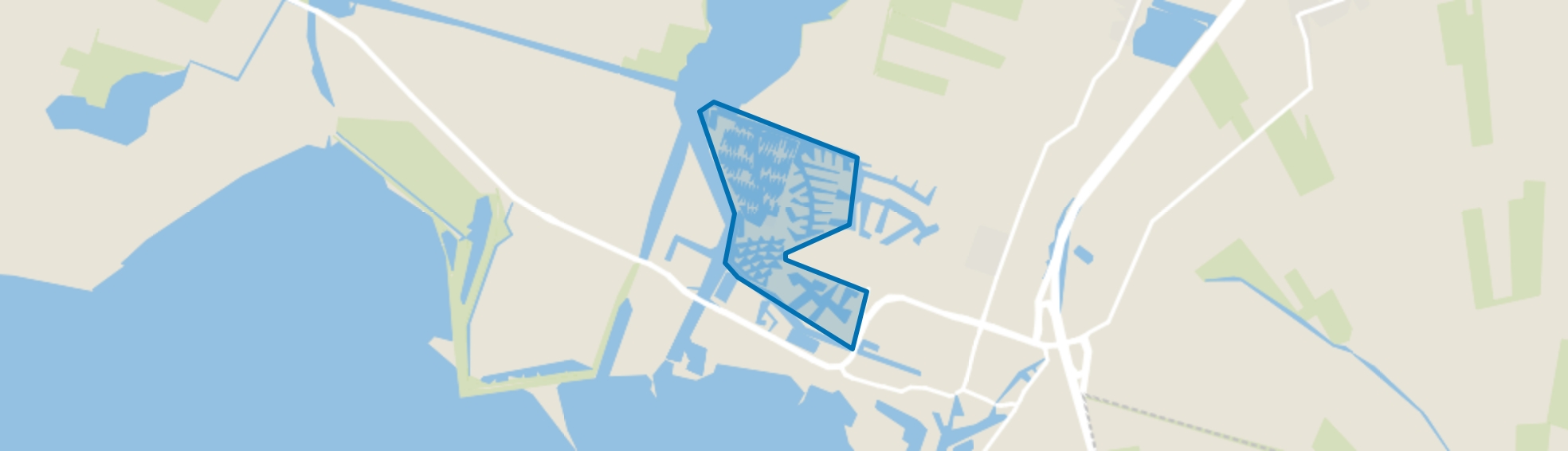 Lemmer-Frieslandpark, Lemmer map