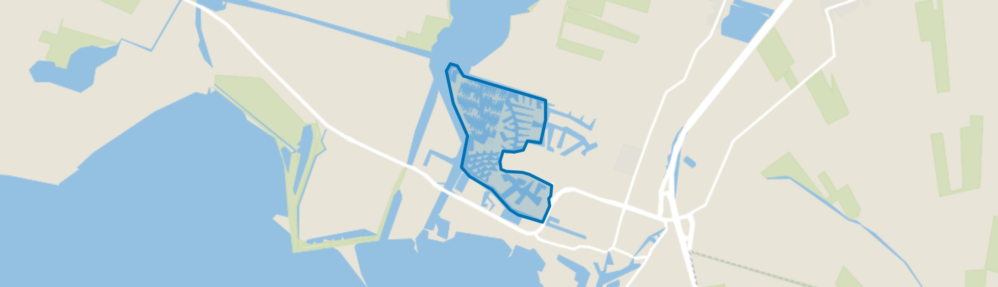 Lemmer-Frieslandpark, Lemmer map