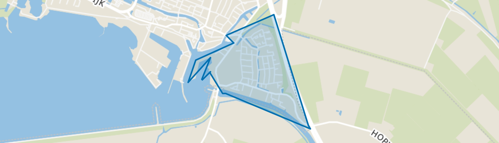 Lemmer-Lemstervaart, Lemmer map