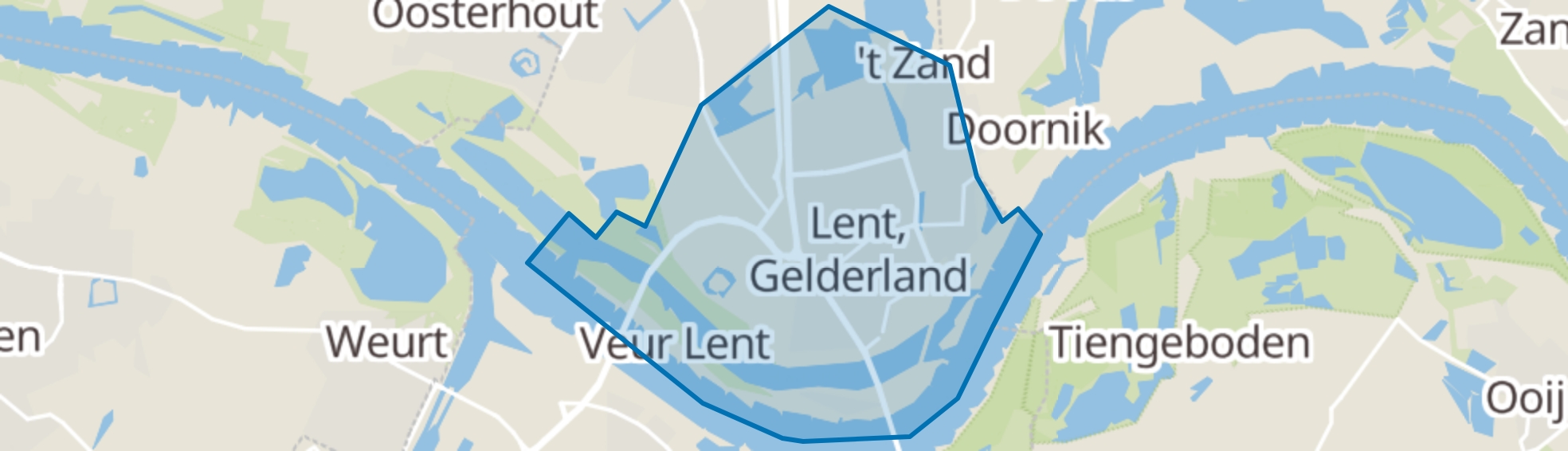 Lent map