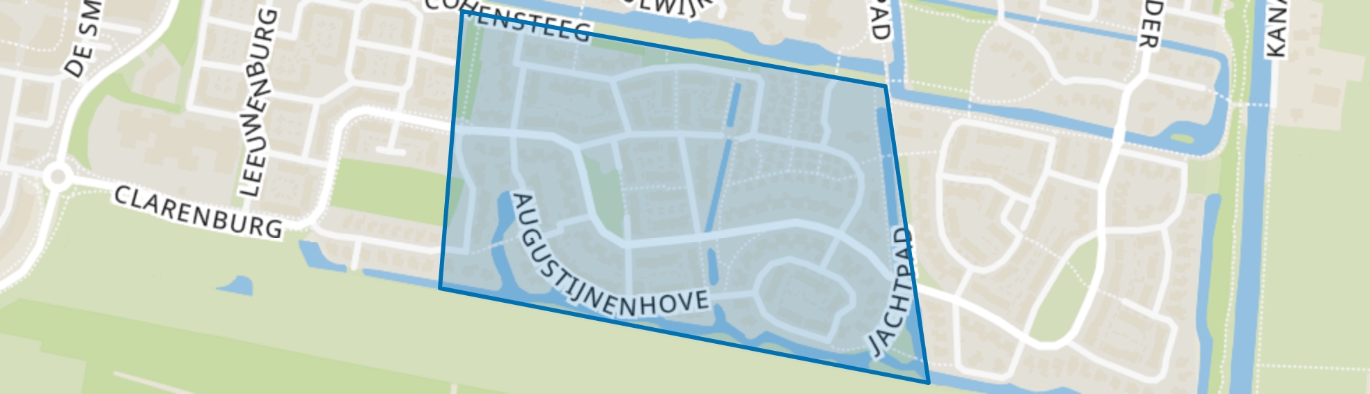 Munnikhove, Leusden map