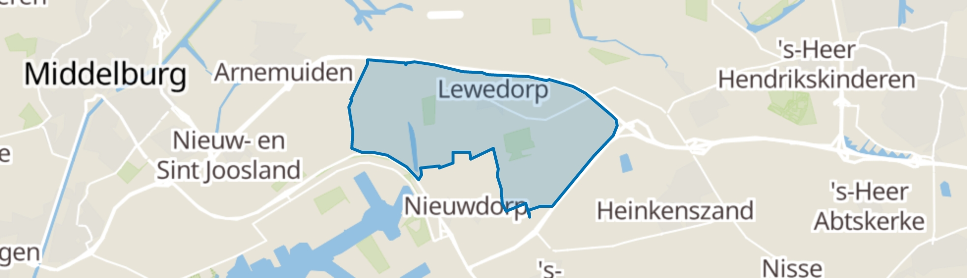 Lewedorp map
