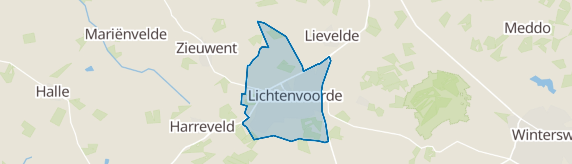 Lichtenvoorde map