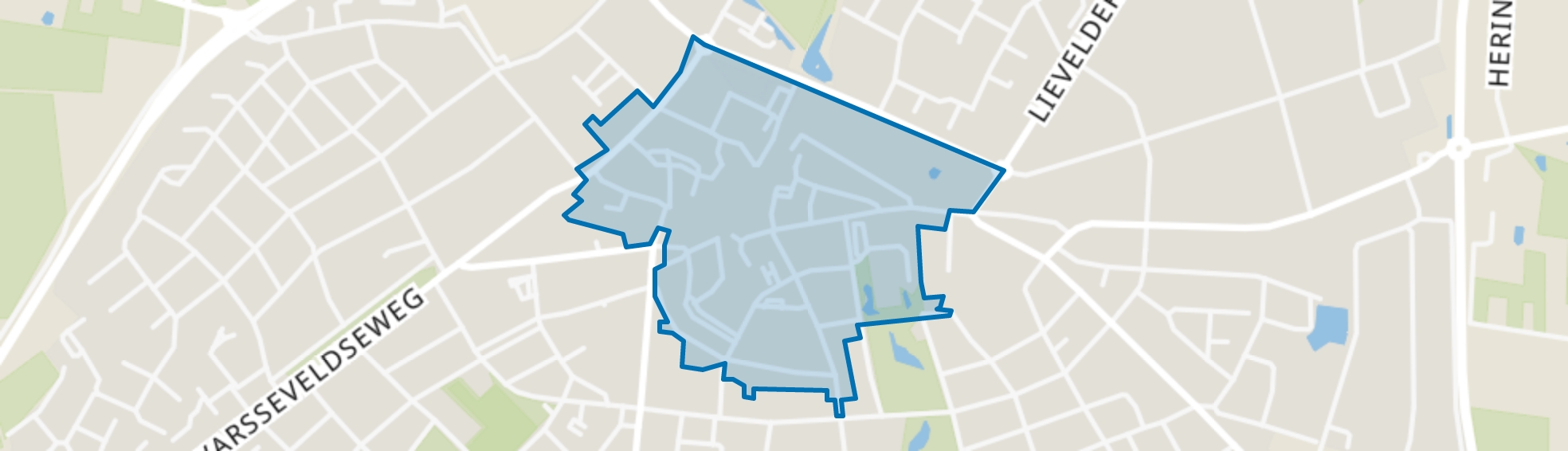 Centrum, Lichtenvoorde map