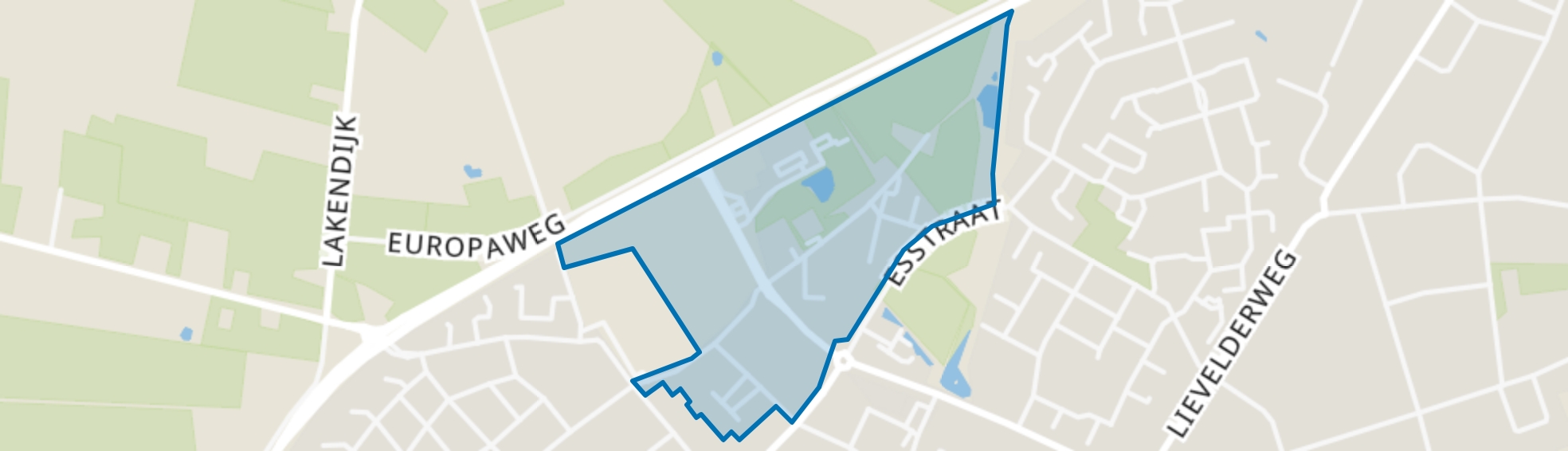 Den Esch, Lichtenvoorde map