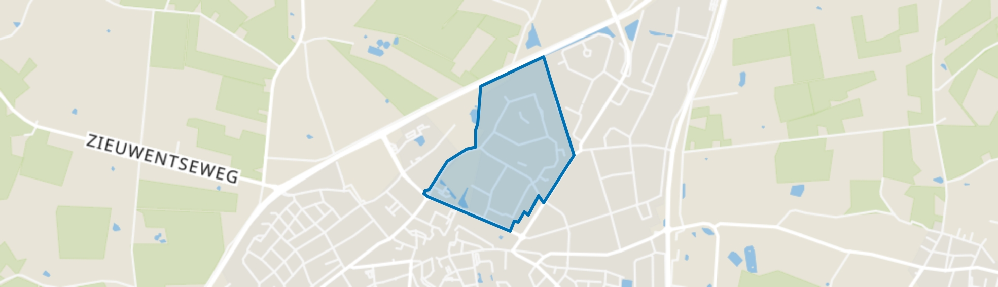 Hooiland, Lichtenvoorde map