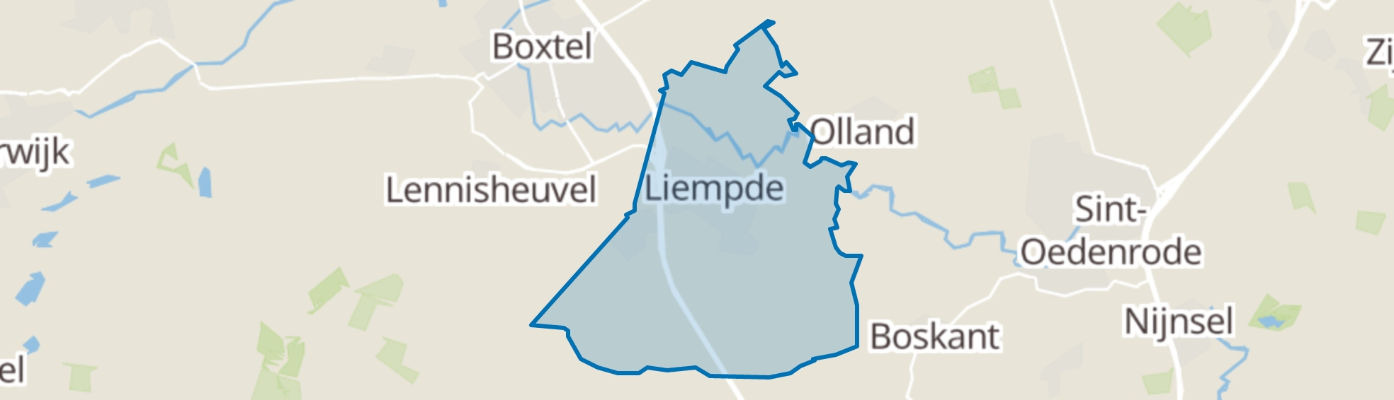 Liempde map