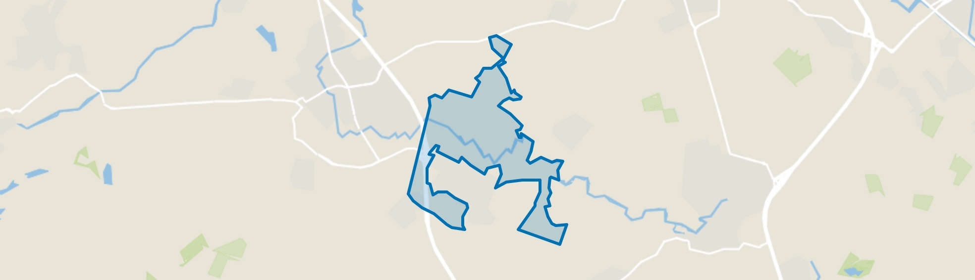 Verspreide huizen Kasteren en Berg, Liempde map