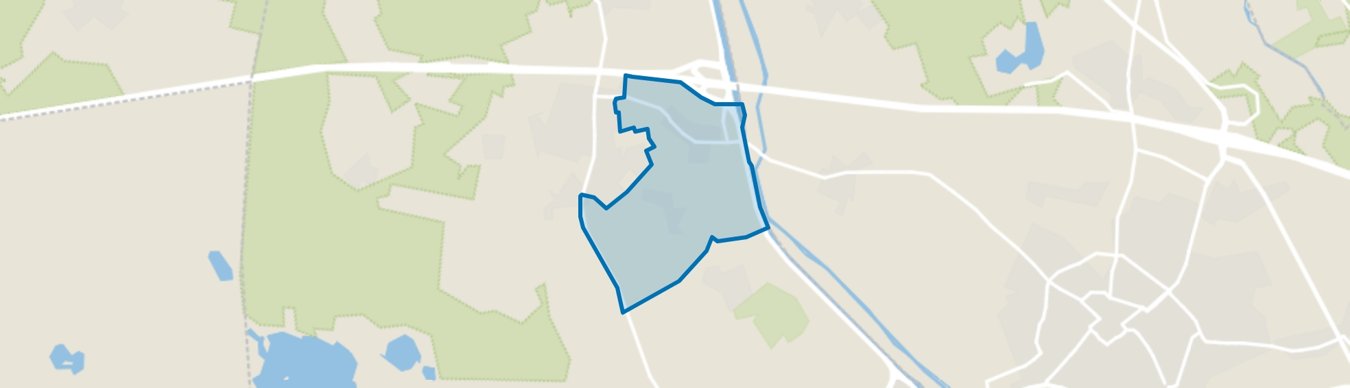 Boomen, Lierop map