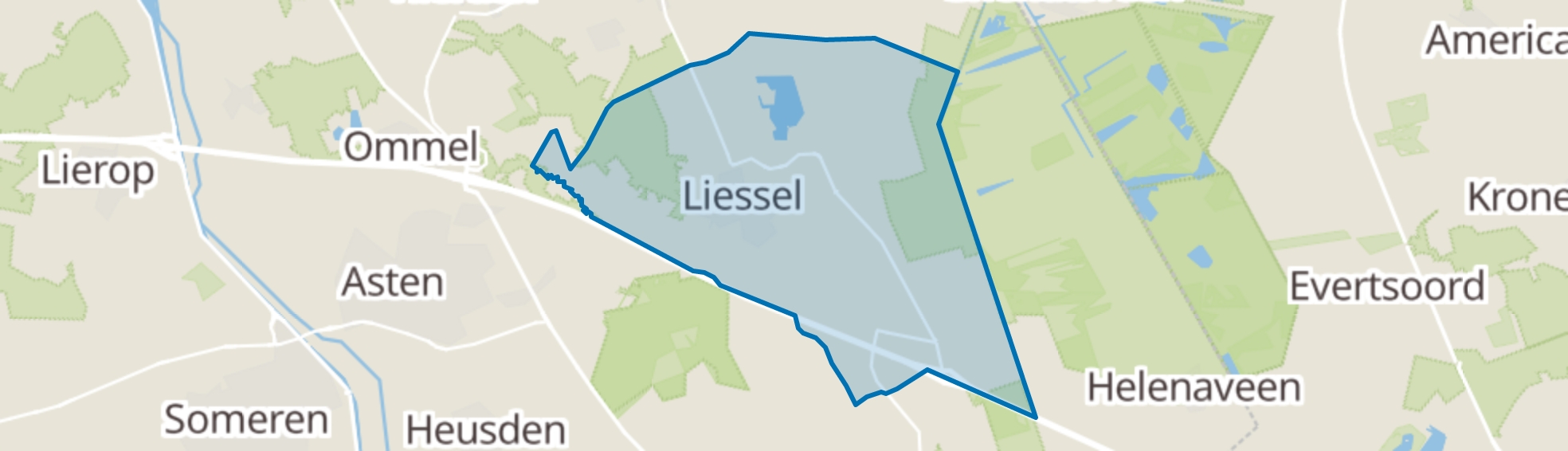 Liessel map