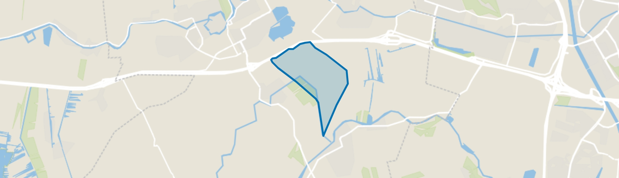 Cattenbroek, Linschoten map