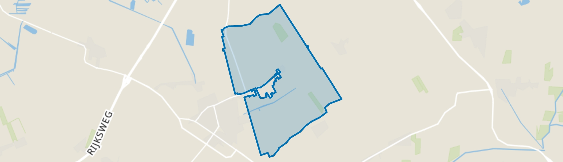 Lippenhuizen-Buitengebied, Lippenhuizen map