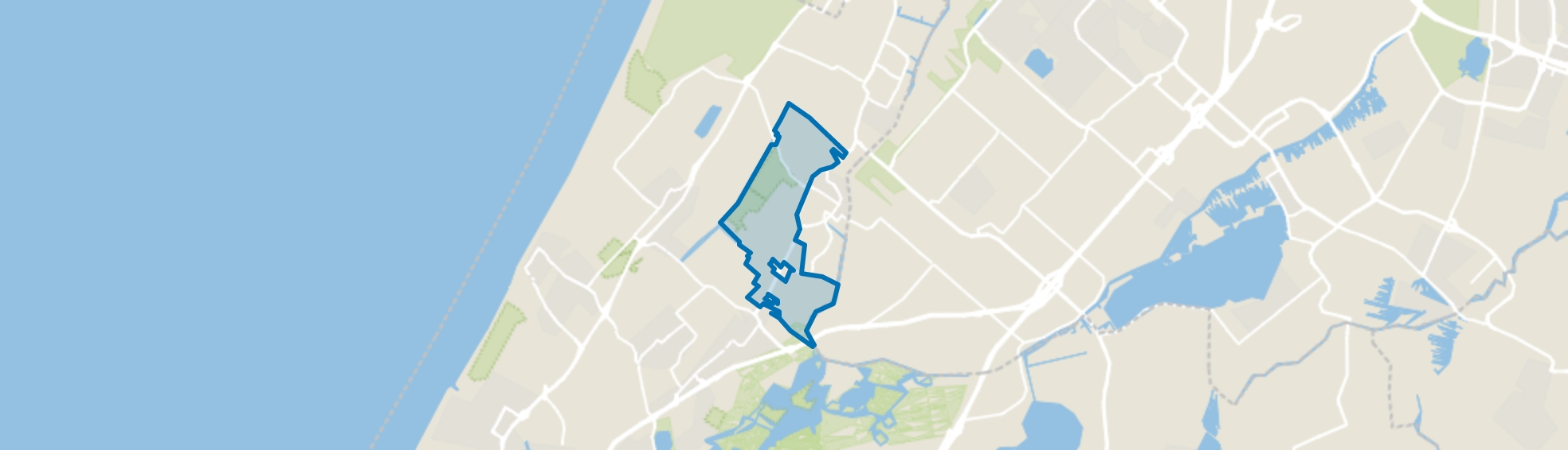 Buitengebied, Lisse map