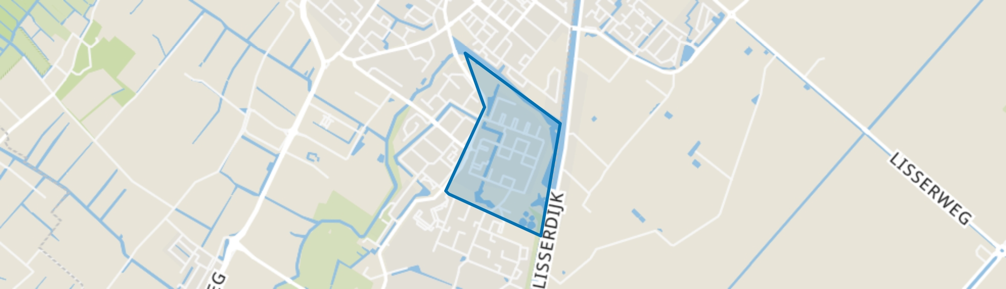 Componistenbuurt, Lisse map