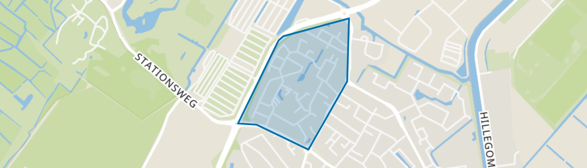 De Blinkerd, Lisse map