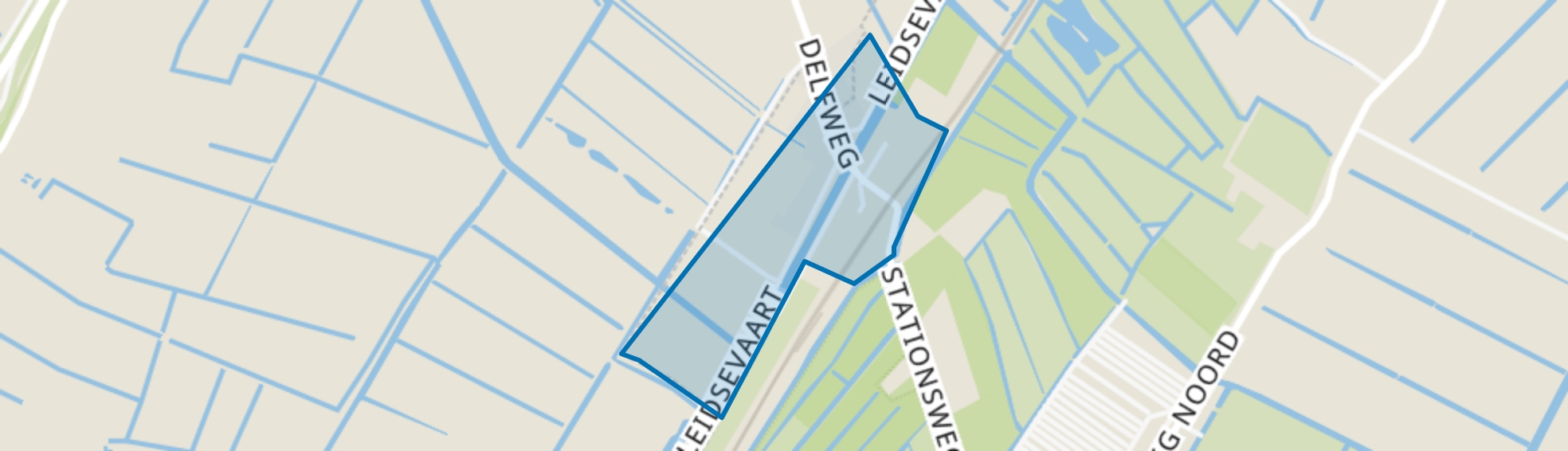 Halfweg, Lisse map