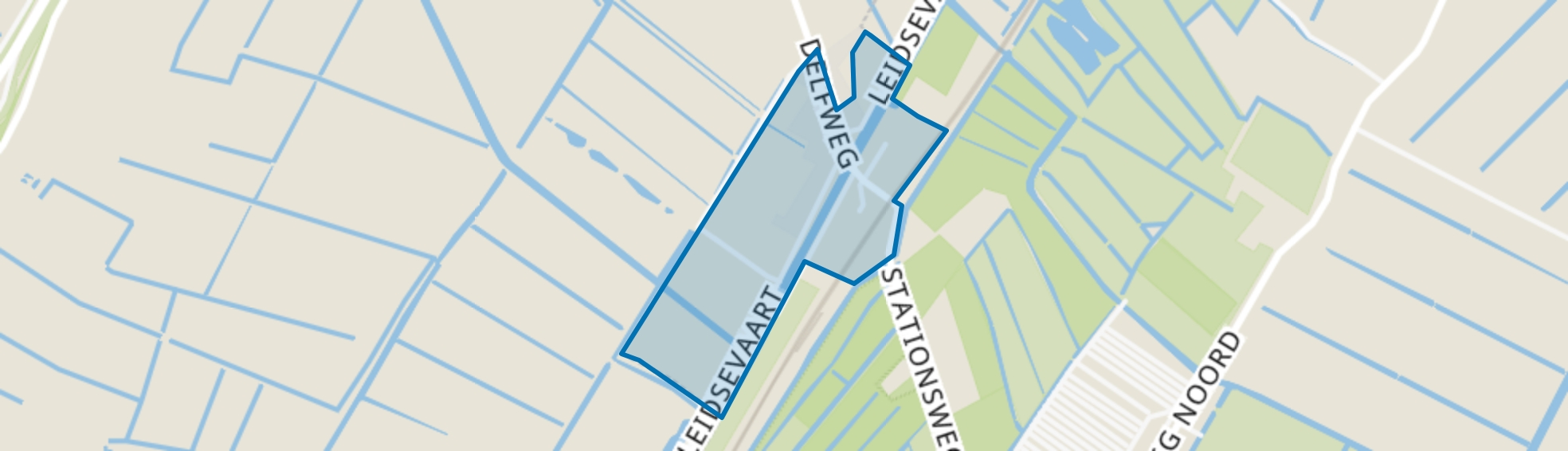 Halfweg, Lisse map